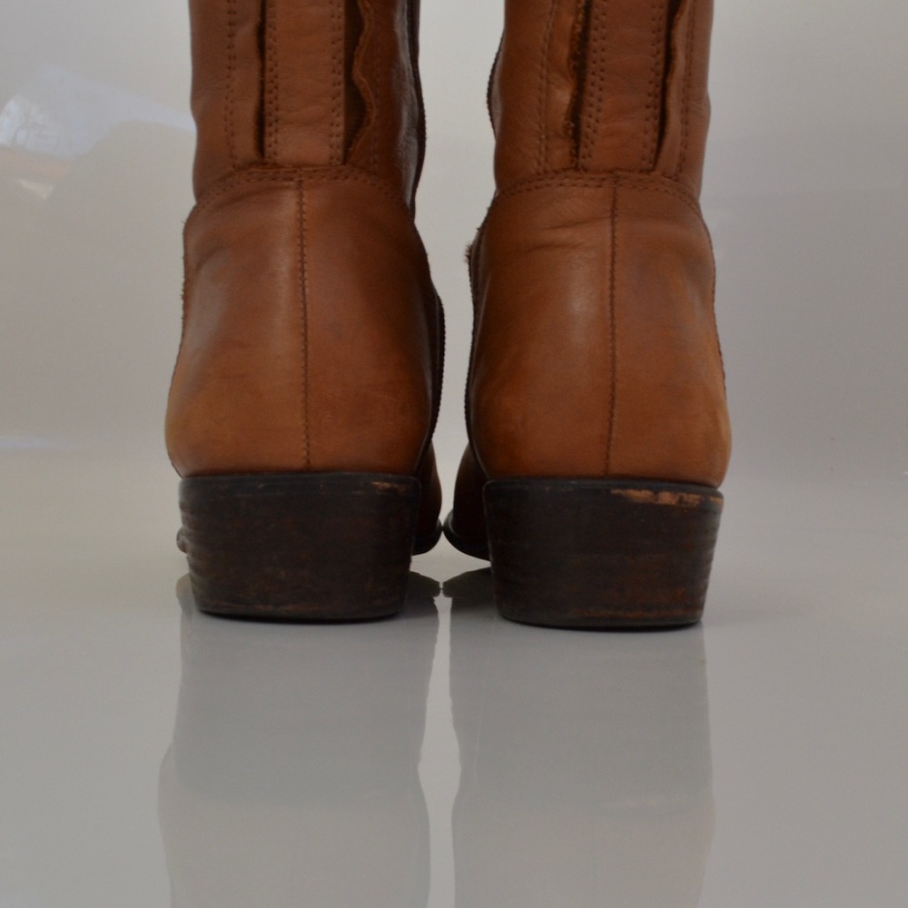 • LEATHER RIDING BOOTS • - Picture 4 of 7
